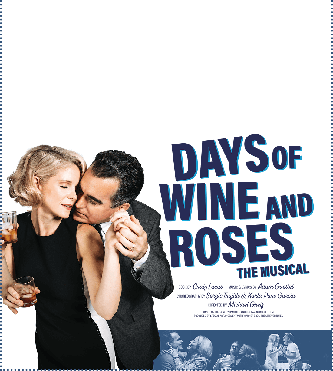 DAYS OF WINE AND ROSES musical limited Broadway engagement beginning in January